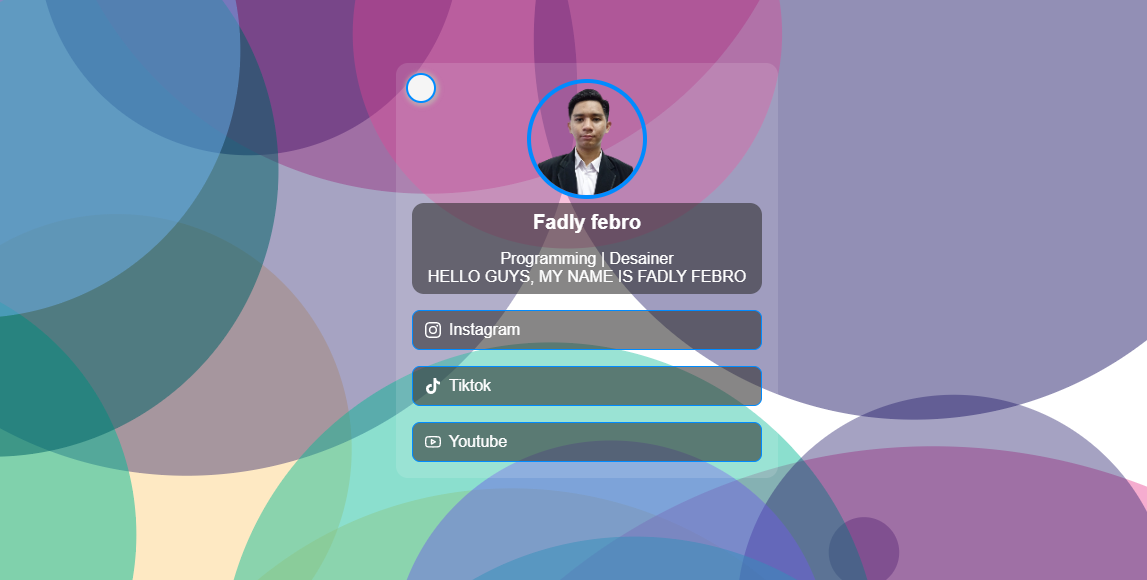 Sosial Link & React Js
              